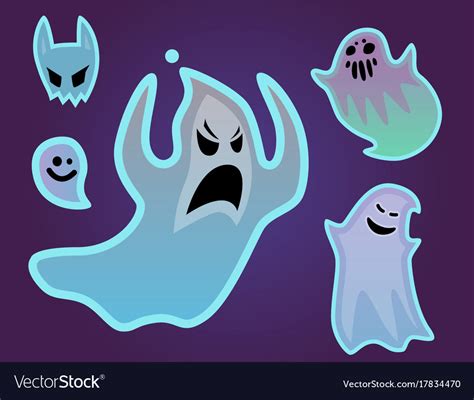 Scary Ghost Cartoon