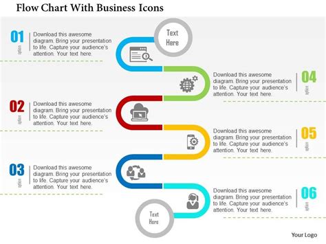 flow_chart_with_business_icons_flat_powerpoint_design_Slide01.jpg (960× ...