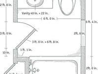 8 Dimensions and layouts ideas in 2022 | bathroom layout plans ...