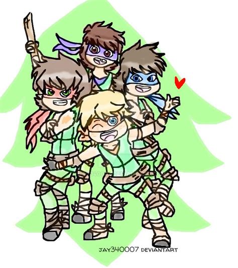 Tmnt / Humanized 3 by jay340007 on DeviantArt