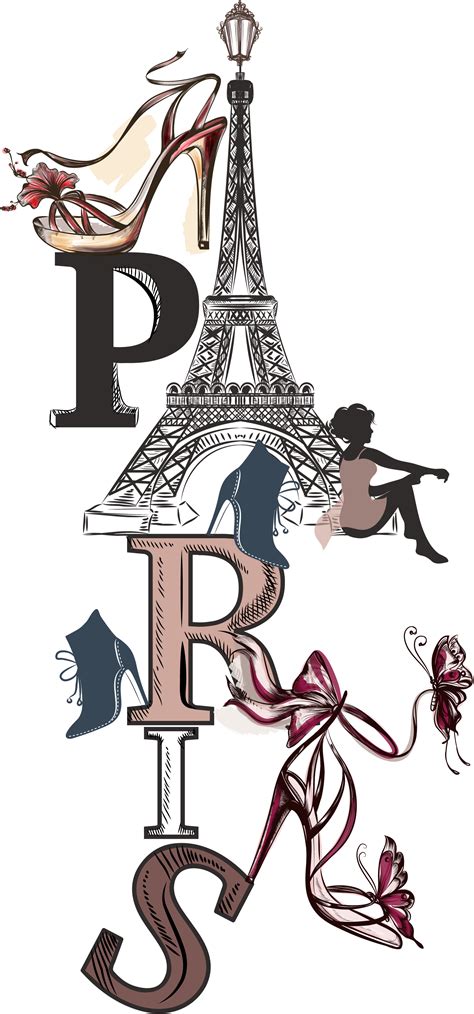 Red Border Clip Art Paris