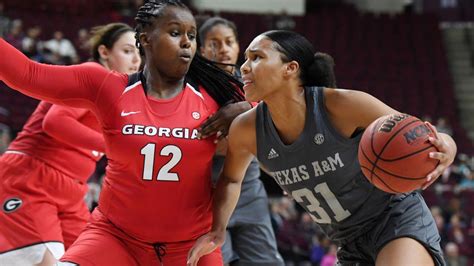 Jones helps No. 15 Texas A&M women's basketball team hold off Georgia ...