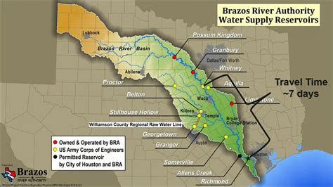 Brazos River Flooding Map