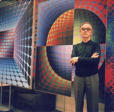 The psychedelic optical illusions of Victor Vasarely | Dangerous Minds