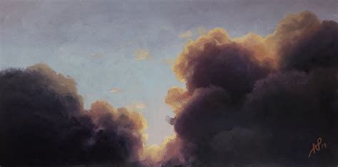 Peace Be Still - Clouds in Oil Paint ⋆ Natasha Nashadka