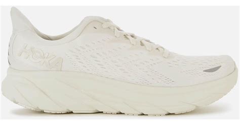 Hoka One One Clifton 8 Trainers in White for Men - Lyst