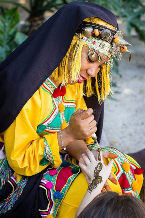 Girl in Traditionally Berber Clothes. Editorial Image - Image of girl ...