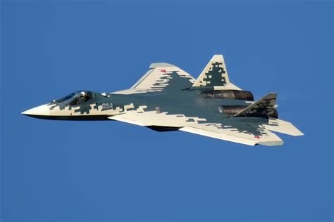 File:Sukhoi Design Bureau, 054, Sukhoi Su-57 (49581306507).jpg - Wikimedia Commons