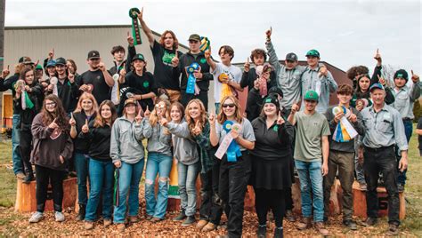 Waldport High School's forestry students win fourth consecutive championship in Oregon natural ...