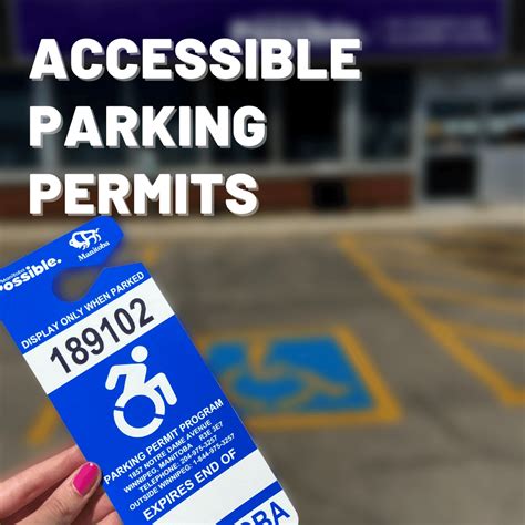 Accessible Parking Permits — Manitoba Possible