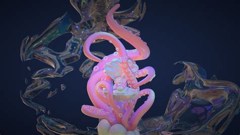 ArtStation - OCTOPEARL (octopus+pearl)