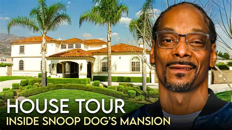 Snoop Dogg | House Tour | His $1.38 Million Los Angeles Mansions - YouTube