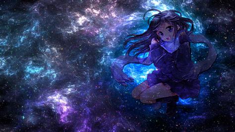 Galaxy - Anime Girl Galaxy, Cool Anime Galaxy HD wallpaper | Pxfuel