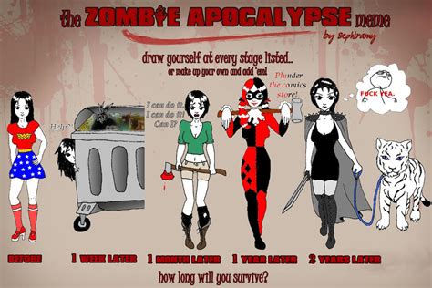 Zombie Apocalypse Meme by SallyMayCZ on DeviantArt