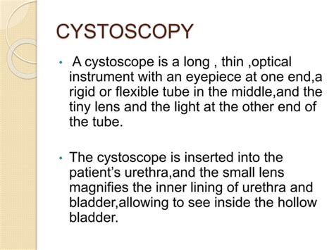 Cystoscopy