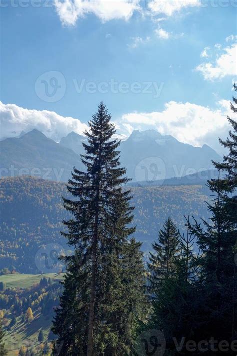 hiking in the swiss alps 10315765 Stock Photo at Vecteezy