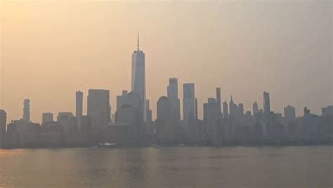 Hazy skies in New Jersey as air quality remains unhealthy. Here are ...