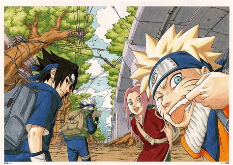 Team 7 Unites: Stunning Naruto Shippuuden Wallpaper