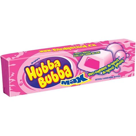 Hubba Bubba Max Original - 5 Pieces | Hubba bubba, Old school candy, The originals