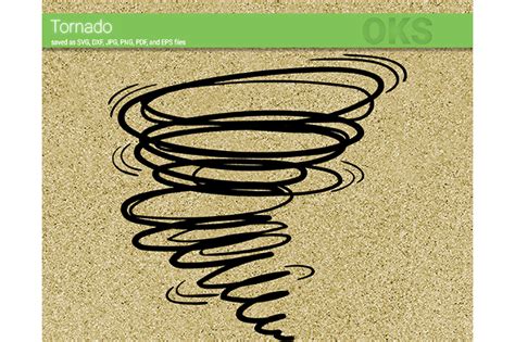 Tornado Twister Svg Vector Graphic by CrafterOks - Creative Fabrica