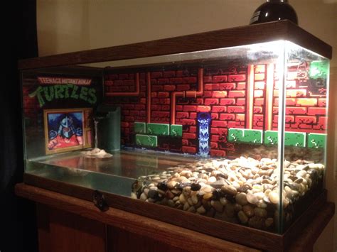 Teenage Mutant Ninja Turtles Sewer Aquarium - Aquarium Views