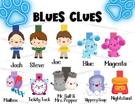 Blues Clues Magenta And Blue