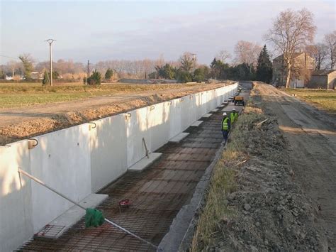 Mur de soutènement en béton armé / modulaire / préfabriqué - 250 SERIES - Chapsol