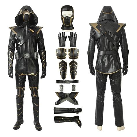 Hawkeye Costume Avengers Endgame Clinton Barton Ronin Cosplay Costumes ...