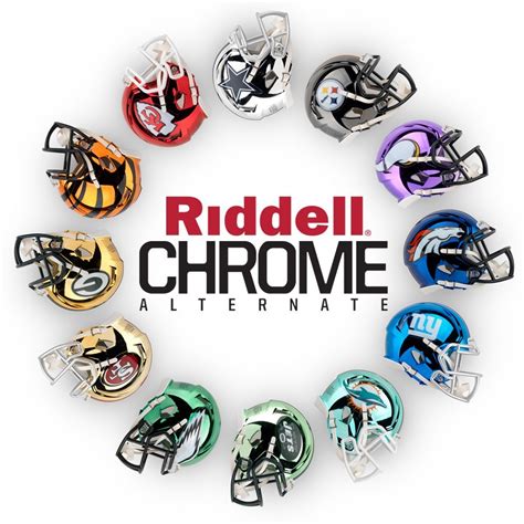 Riddell Introduces NFL Chrome Alternate Helmet Collection | Business Wire