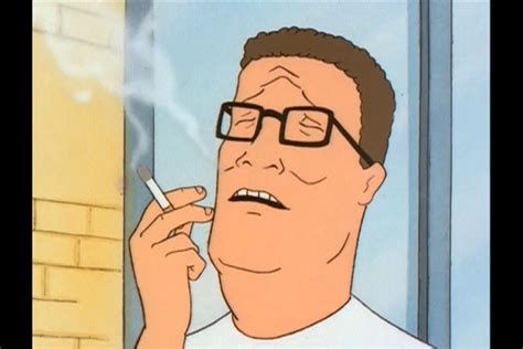 Hank smoking | King of the hill, Instagram funny, Memes