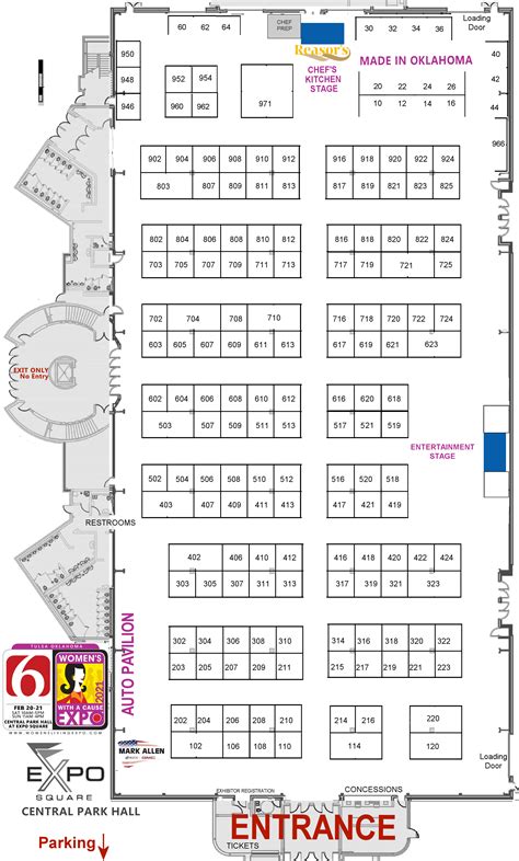 TULSA Floorplan - Women's Expo With A Cause