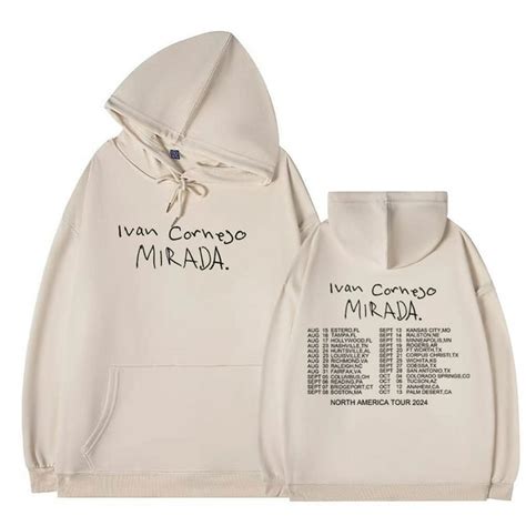 Ivan Cornejo Merch 2024 Mirada Tour Hoodie Sweatshirt - Walmart.com