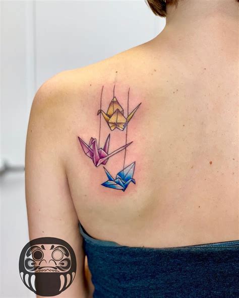 Free 53+ Tattoo Origami Crane