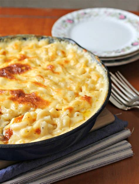 Baked Macaroni and Cheese - Feast and Farm