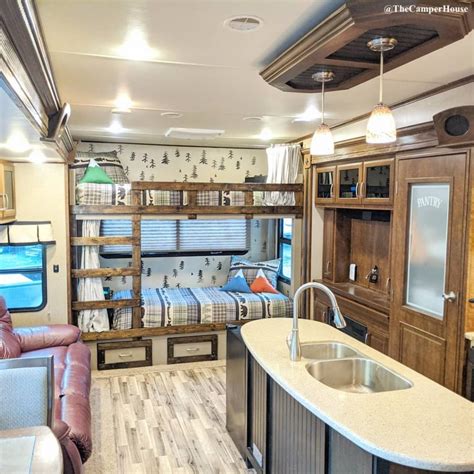 15 RVs with Custom-Built Bunk Beds Added | RV Inspiration