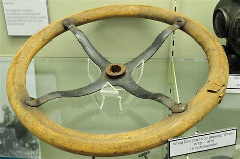 Wood Rim Cast-Iron Steering Wheel | 1915-1919, 15-inch diame… | Flickr