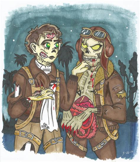 B-17: Nelson and Skip by EdieMammon on DeviantArt