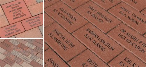 Laser Engraved Bricks - Fundraising Brick