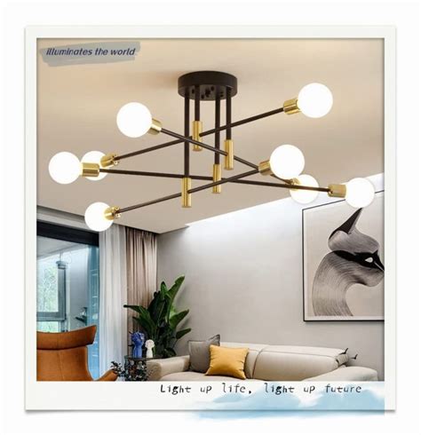 Modern Center Lamp Chandelier Led Ceiling Light Sala Drop Lights for ...