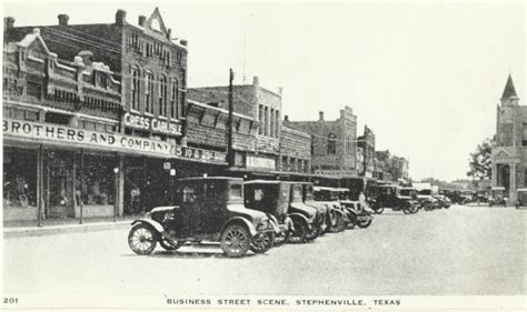 City History | Stephenville, Texas