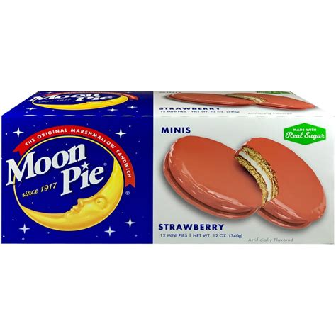 Moon Pie Strawberry Moon Pie Minis, 12 oz - Walmart.com - Walmart.com