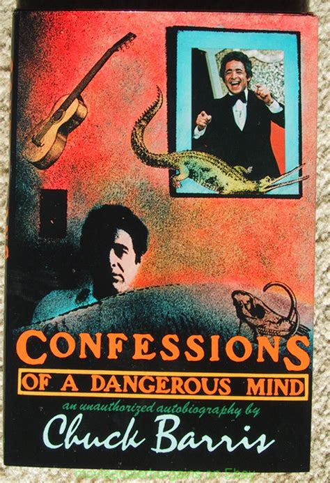 CONFESSIONS OF A DANGEROUS MIND 1ST EDITION BOOK MINT!