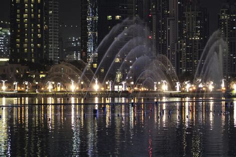 Dubai Dancing Fountain Free Stock Photo - Public Domain Pictures