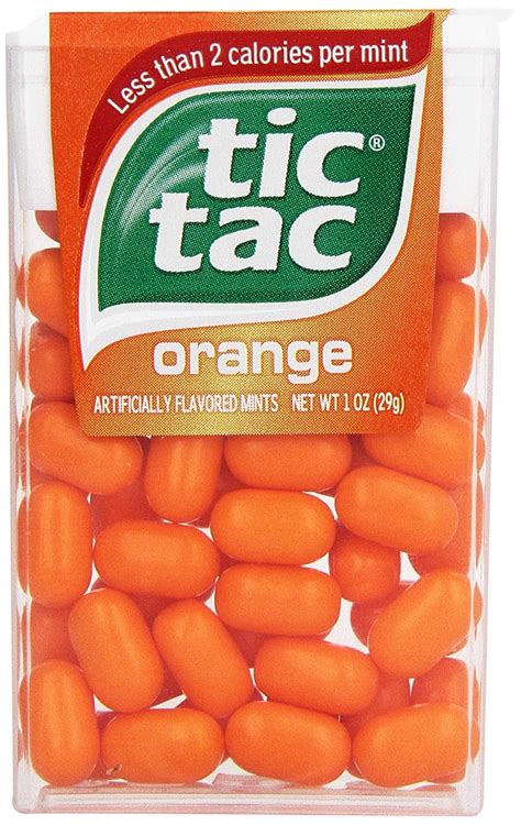 Tic Tac Mints, Orange, 1 oz. (12 Count) - Walmart.com - Walmart.com