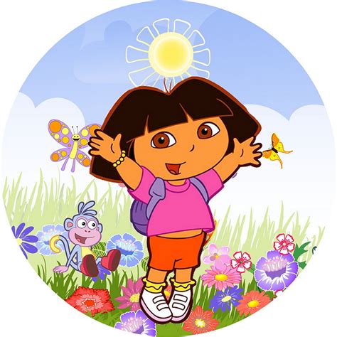 Dora the Explorer: Free Printable Toppers and Images. - Oh My Fiesta! in english