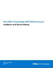 PowerEdge MX7000 Enclosure Installation & Setup Guide | Course Hero