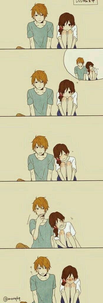 Cute shy couple | Cute anime couples, Anime comics, Anime romance