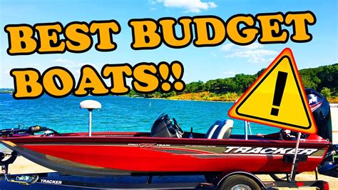 TOP 3 BEST BASS BOATS UNDER 15K! Watch Before Buying! Budget Boats ...