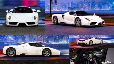 World’s Only White Ferrari Enzo is Up For Auction Without Reserve ...