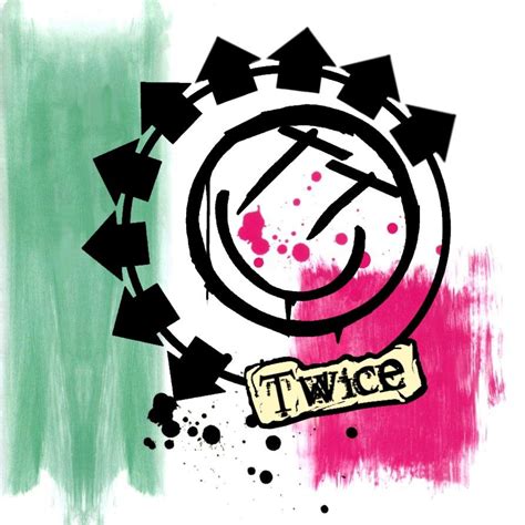 Twice TT + Blink 182 self-titled Album Cover : r/twice